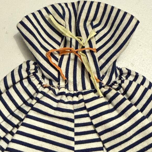 Vintage Barbie Cotton Casual Dress #912 Mattel Japan White Open Toe OT Shoes - Picture 3 of 6